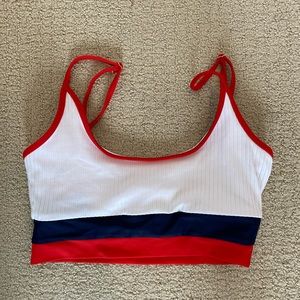 Beach riot sports bra